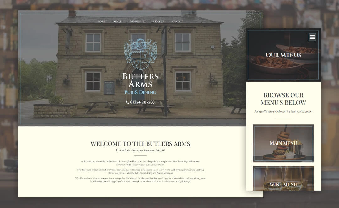 inventis-featured-work-pub-website-design